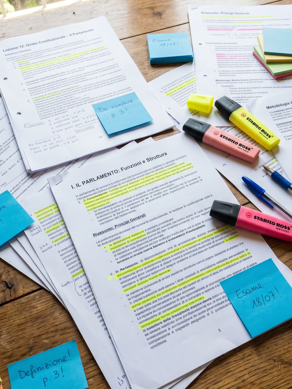 Stampa appunti