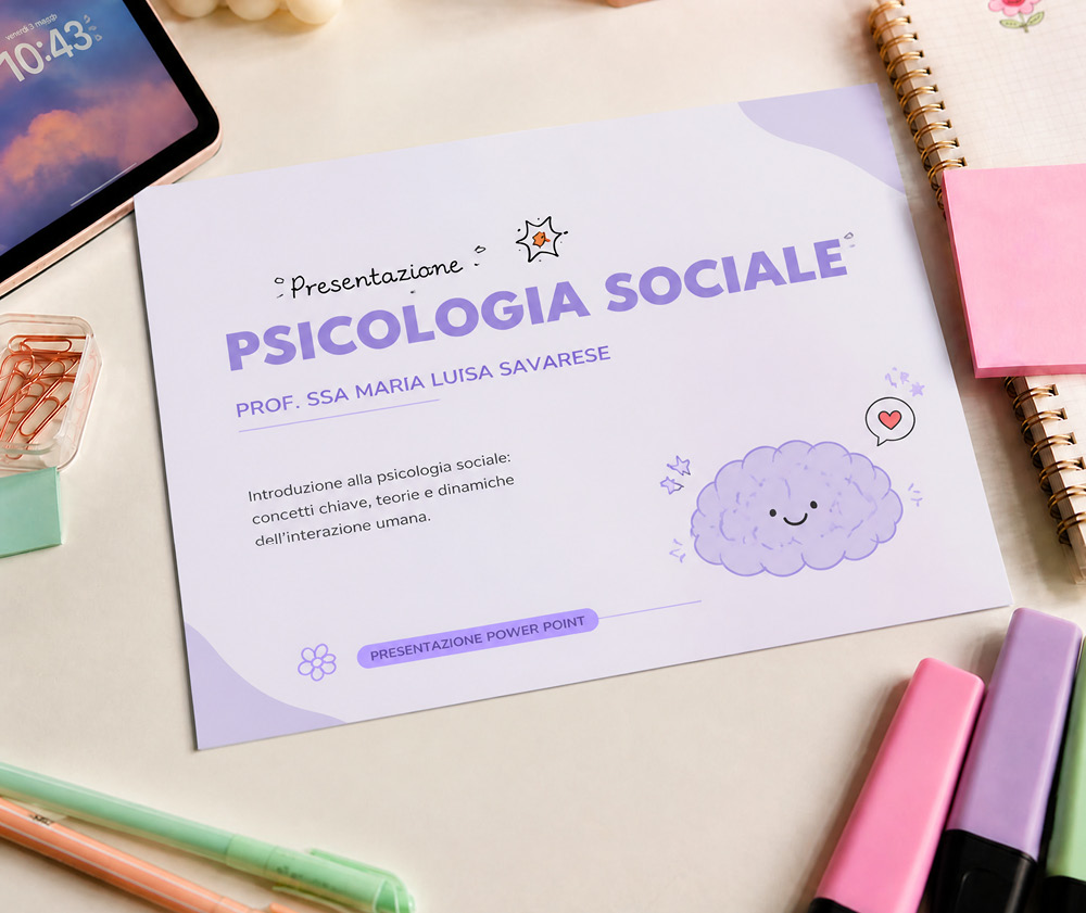 Stampa slide e materiali esami